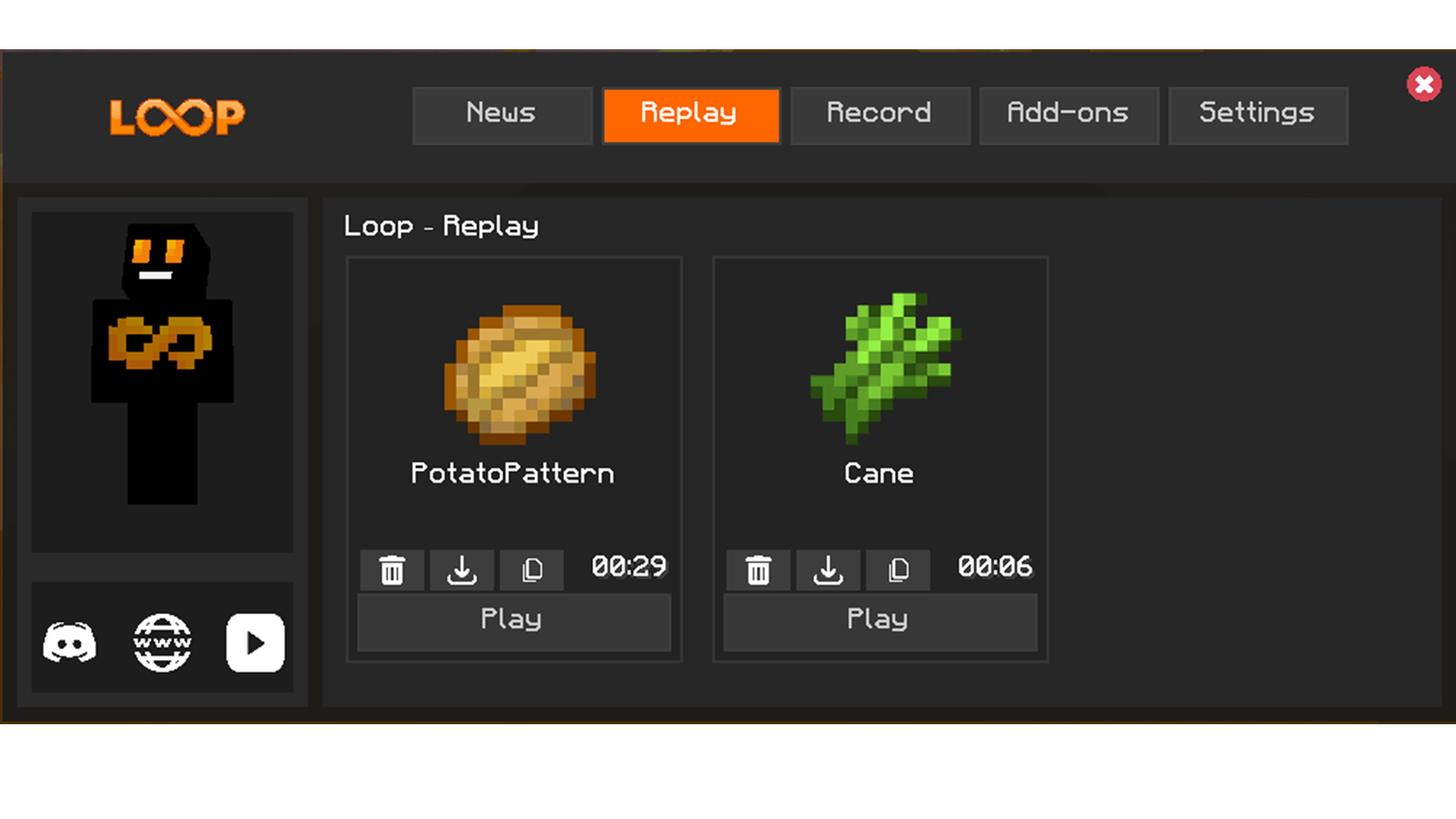 Farming Pattern Demo